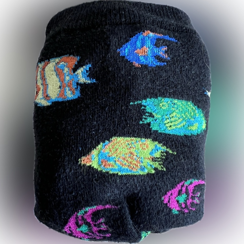 K. Bell Colorful Fish Patterned Socks
